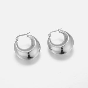 Chunky Ohrringe Silber Chunky Ohrringe Silber