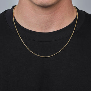 Collierkette 2 mm Gold Collierkette 2 mm Gold