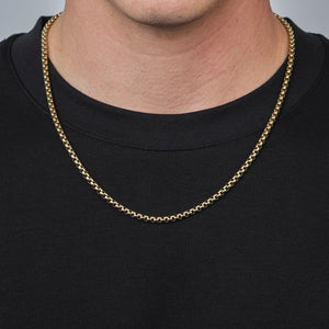 Collierkette 4 mm Gold Collierkette 4 mm Gold