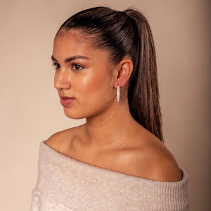 Creolen Strass Gold groß Creolen Strass Gold groß