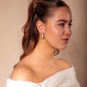 Creolen Strass Gold Creolen Strass Gold