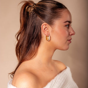 Creolen Strass Gold Creolen Strass Gold