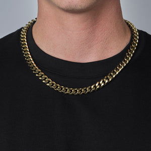 Cuban Kette 10 mm Gold Cuban Kette 10 mm Gold