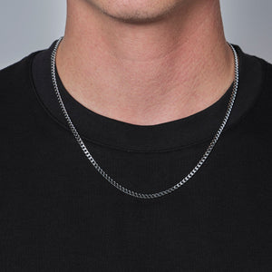 Cuban Kette 4 mm Silber Cuban Kette 4 mm Silber