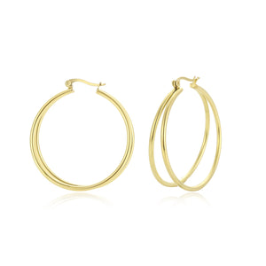 Doppelte Creolen Gold Doppelte Creolen Gold