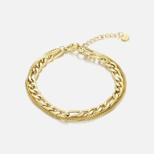 Dreischichtiges Armband Gold Dreischichtiges Armband Gold