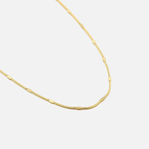 Dünne Motivhalskette Gold Dünne Motivhalskette Gold