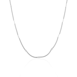 Dünne Motivhalskette Silber Dünne Motivhalskette Silber