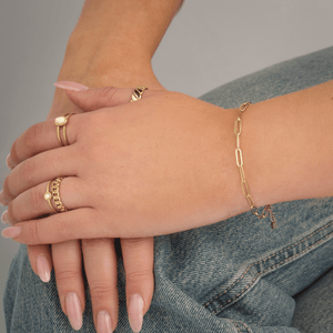 Armband kleinen Gliedern Gold Armband kleinen Gliedern Gold