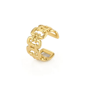 Ear Cuff Statement-Glieder Gold Ear Cuff Statement-Glieder Gold