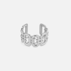 Ear Cuff Statement-Glieder Silber Ear Cuff Statement-Glieder Silber