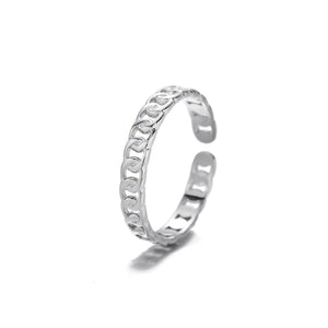 Feiner Gliederring Silber Feiner Gliederring Silber