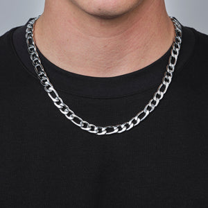 Figaro Kette 10 mm Silber Figaro Kette 10 mm Silber