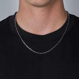 Figaro Kette 2 mm Silber Figaro Kette 2 mm Silber