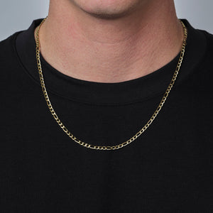 Figaro Kette 4 mm Gold Figaro Kette 4 mm Gold