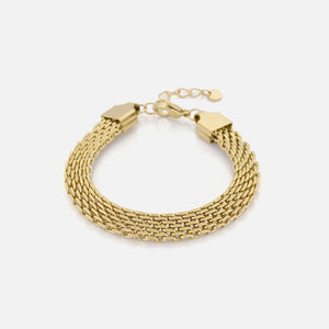 Fischgrätenarmband Gold Fischgrätenarmband Gold