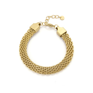 Fischgrätenarmband Gold Fischgrätenarmband Gold