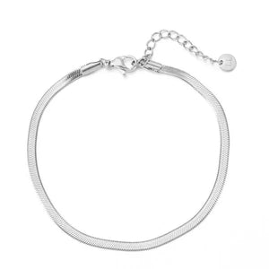 Flaches Armband 2mm Silber Flaches Armband 2mm Silber