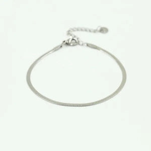 Flaches Armband 2mm Silber Flaches Armband 2mm Silber