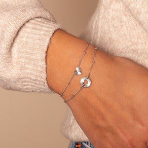 Armband-Set Double Love Silber Armband-Set Double Love Silber