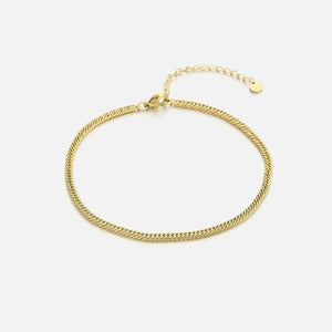 Fußkettchen Chunky 3mm Gold Fußkettchen Chunky 3mm Gold