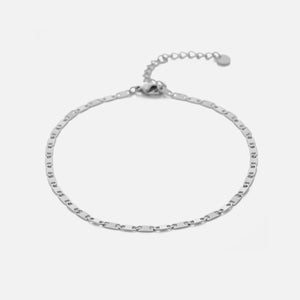 Fußkettchen klassische Glieder Silber Fußkettchen klassische Glieder Silber