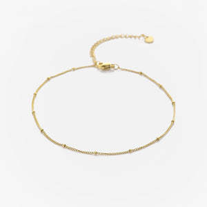 Fußkettchen Kugeln Gold Fußkettchen Kugeln Gold