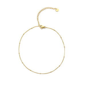 Fußkettchen Kugeln Gold Fußkettchen Kugeln Gold