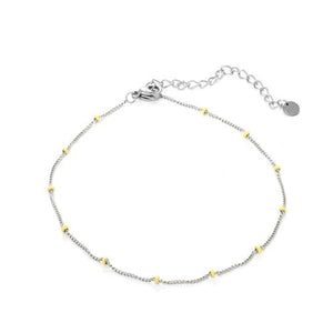 Fußkettchen Kugeln Silber Fußkettchen Kugeln Silber