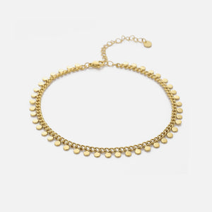 Fußkettchen Münzen Gold Fußkettchen Münzen Gold