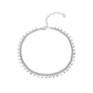 Fußkettchen Münzen Silber Fußkettchen Münzen Silber