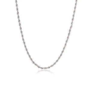 Gedrehte Halskette 2mm Silber Gedrehte Halskette 2mm Silber