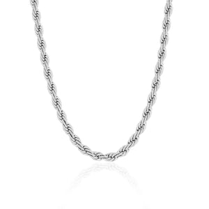 Gedrehte Halskette 6mm Silber Gedrehte Halskette 6mm Silber