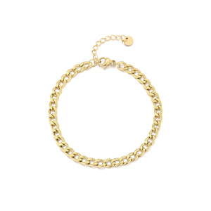 Gliederarmband 4mm Gold Gliederarmband 4mm Gold