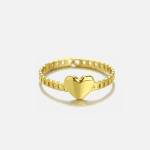 Gliederring Herz Gold Gliederring Herz Gold