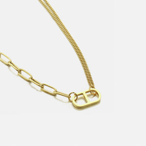 Goodlife Gliedernhalskette Gold Goodlife Gliedernhalskette Gold