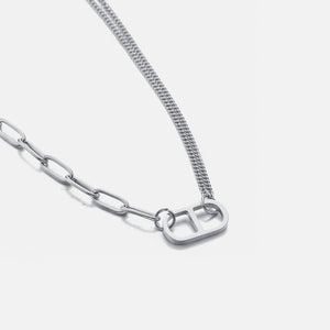 Goodlife Gliedernhalskette Silber Goodlife Gliedernhalskette Silber