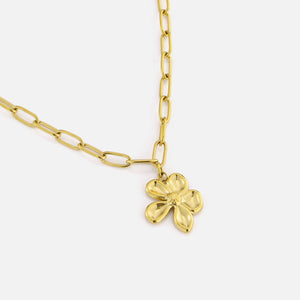 Halskette Blume Gold Halskette Blume Gold
