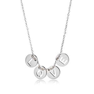 Halskette Love Silber Halskette Love Silber