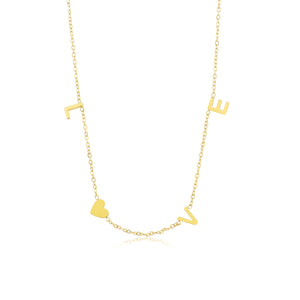 Halskette Love You Gold Halskette Love You Gold