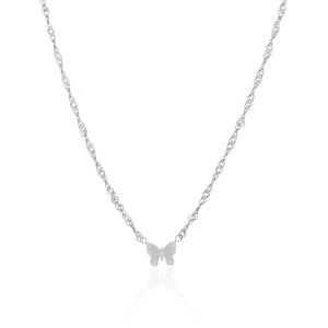 Halskette Schmetterling Silber Halskette Schmetterling Silber