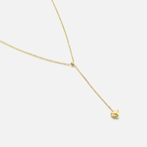 Halskette Y-Form Herz Gold Halskette Y-Form Herz Gold