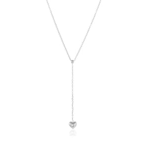 Halskette Y-Form Herz Silber Halskette Y-Form Herz Silber