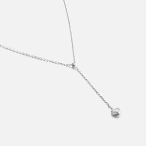 Halskette Y-Form Herz Silber Halskette Y-Form Herz Silber