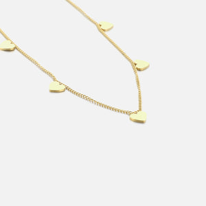 Herz Anhänger Halskette Gold Herz Anhänger Halskette Gold