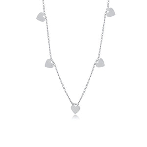 Herz Anhänger Halskette Silber Herz Anhänger Halskette Silber