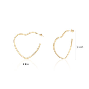 Herz Ohrstecker Gold Herz Ohrstecker Gold