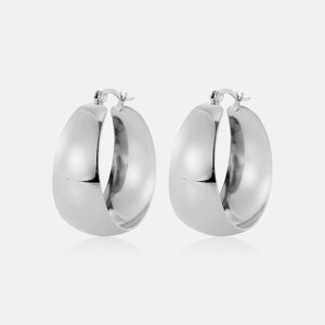 Hoops breit Silber Hoops breit Silber