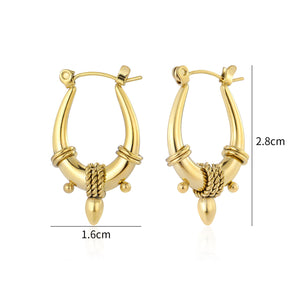 Ibiza Sun Hoops Gold Ibiza Sun Hoops Gold