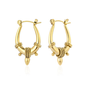 Ibiza Sun Hoops Gold Ibiza Sun Hoops Gold